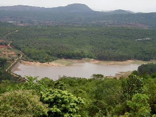 Birds eye view of Thattekere